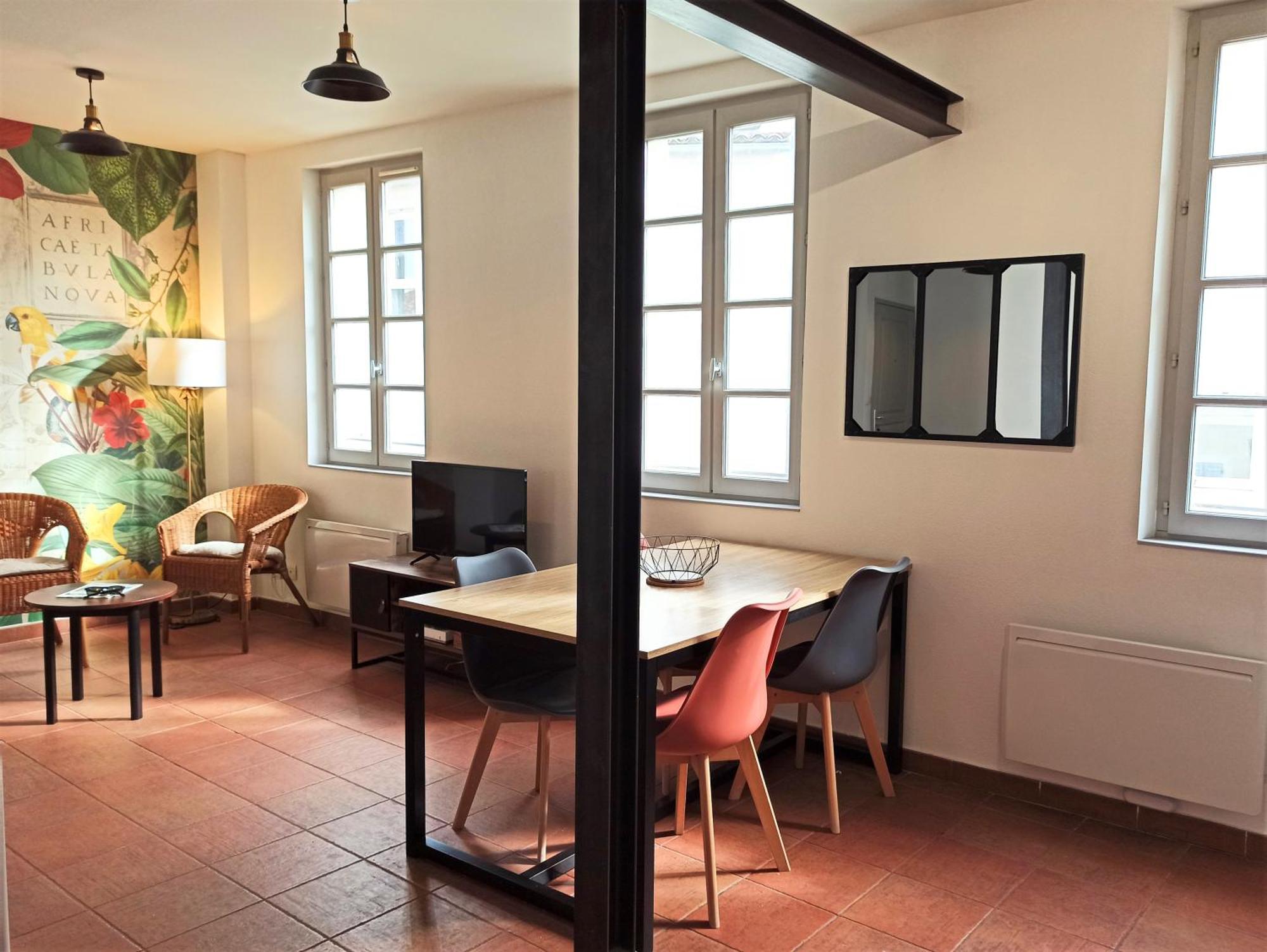 Ac - Quiet - Le Colibri, Bright Duplex Apartment Avignon Ngoại thất bức ảnh