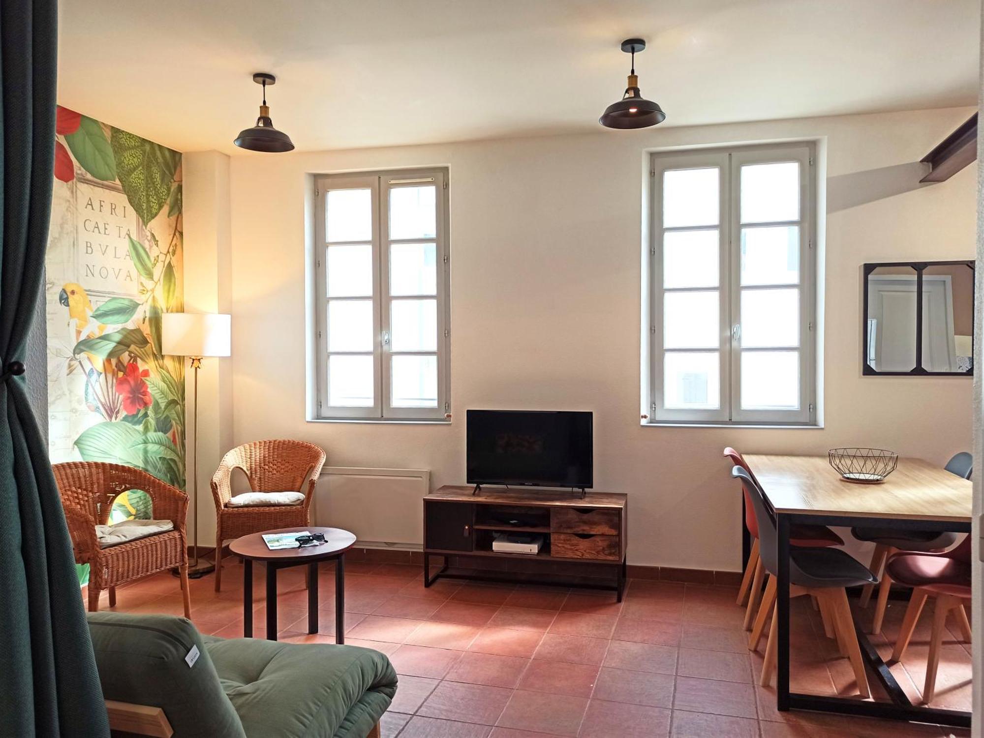 Ac - Quiet - Le Colibri, Bright Duplex Apartment Avignon Ngoại thất bức ảnh