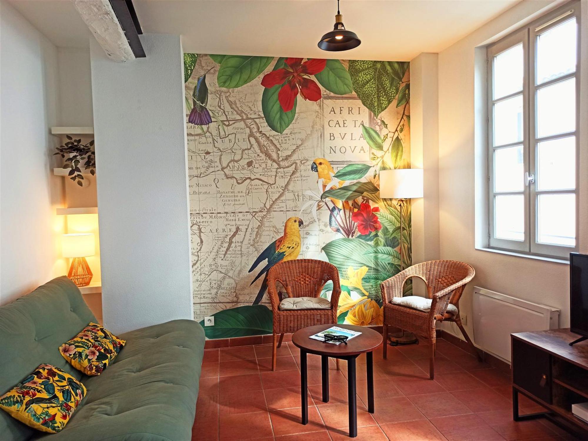 Ac - Quiet - Le Colibri, Bright Duplex Apartment Avignon Ngoại thất bức ảnh